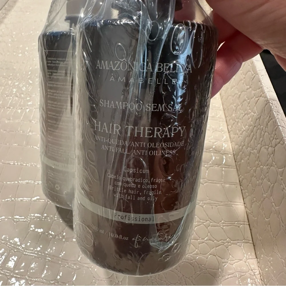 Hair Therapy Shampoo & Conditioner Set Thicken Anti-Hair Loss & Oil Control #QB2